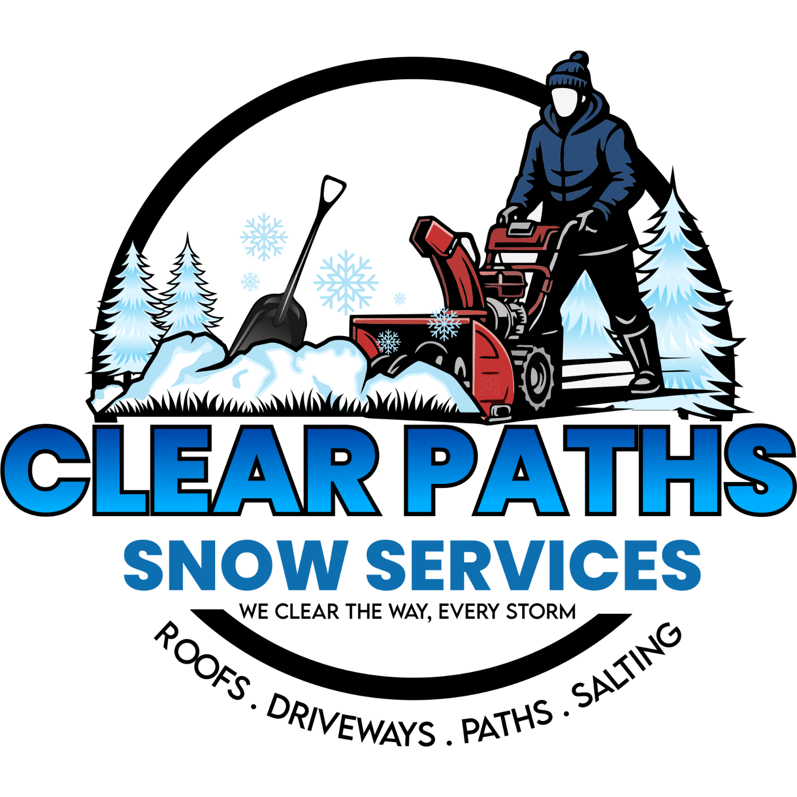 Clear Paths Snow Removal Logo